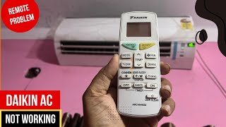 Daikin ac remote not working [upl. by Casimir]