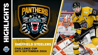 Nottingham Panthers v Sheffield Steelers  280924  Challenge Cup [upl. by Yates4]