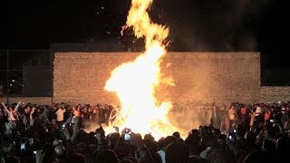 Zoroastrians Celebrate Fire Festival in Iran [upl. by Camm]