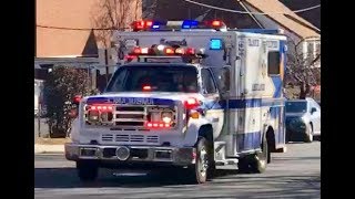 WHELEN HILOW SIREN Teaneck Ambulance 73 Responding [upl. by Gerta]