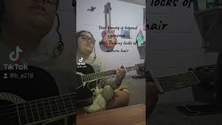 Jolene by Dolly Parton  Cover Guitar  lyrics music song acousticcover [upl. by Ilehs]