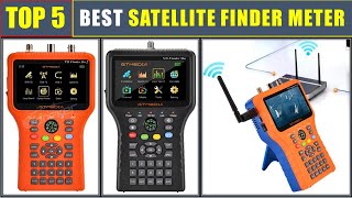 2024 NEW Best Satellite Finder Meter Review  Top 5 Best Digital Satellite Finder [upl. by Alicul]