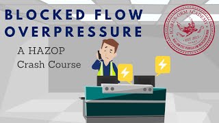 Blocked Flow Overpressure  A HAZOP Crash Course [upl. by Alfreda920]