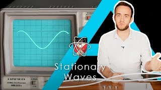 Stationary Wave on a String  Alevel Physics Required Practical [upl. by Nerrej]