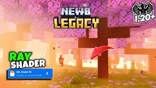 Improved Newb x legacy Shaders mcpe 12072  Render dragon shaders 120 [upl. by Lewse]