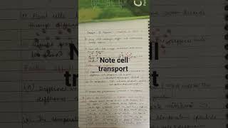 cell transport diffusionosmosis biology biologyeducation biologynotes [upl. by Neron]