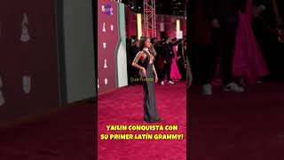 🥰¡YAILIN LA MÁS VIRAL DESLUMBRA EN LOS LATÍN GRAMMY [upl. by Yenmor]