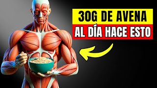 EFECTOS SORPRENDENTES de CONSUMIR 30G de AVENA CADA MAÑANA [upl. by Avla]