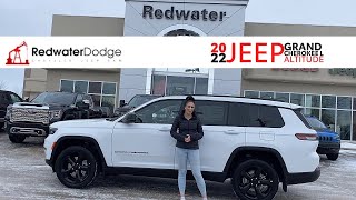 New 2022 Jeep Grand Cherokee L Altitude 4x4  3rd Row Seating  Stock  NGH0743  Redwater Dodge [upl. by Martin724]