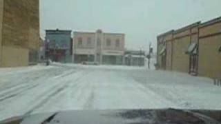 Driving through Cheboygan Michigan in February [upl. by Benedetta591]