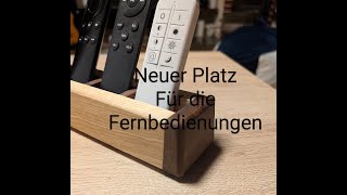 Neuer Platz für Fernbedienungen [upl. by Wagoner86]