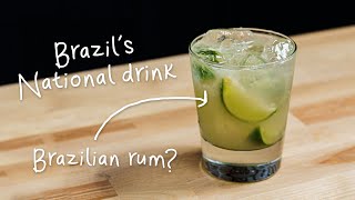 Caipirinha Brazils National drink with Brazilian Rum [upl. by Oelc]