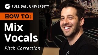 How To Use Pitch Correction featuring VoicePlay  Full Sail University [upl. by Ahsieker]