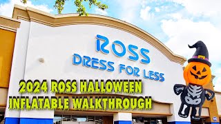 2024 Ross Halloween Inflatable Walk Through [upl. by Eidurt937]