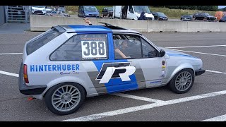 Meppen Youngtimer Trackday 08062024 Onboard VW Polo 86c [upl. by Ahsinna]