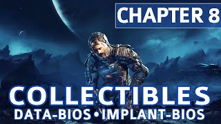 The Callisto Protocol  Chapter 8 Tower All Collectible Locations DataBios amp ImplantBios [upl. by Zsazsa533]