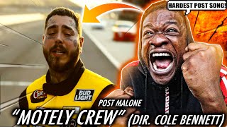 HARDEST POST SONG EVER  Post Malone  Motley Crew Directed by Cole Bennett REACTION [upl. by Adyaj]