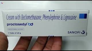 Proctosedyl Bd Cream How to use  Beclomethasone phenylephrine amp Lignocaine Cream Uses  Proctosedyl [upl. by Alyson731]