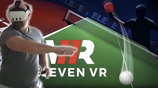 Table Tennis in VR on the Meta Quest 3 [upl. by Nyret]