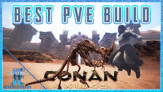 Conan Exiles Best PvE Build Guide [upl. by Yrailih]