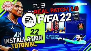 Fifa 22 Ps3 Real Patch 10 Tutorial  Installation Official Complete 100 by 2eLLe Games CFWHEN [upl. by Denis850]