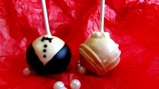 Receta de cake pops para boda  Cake pops de boda  Cake pops fácil con molde [upl. by Atteiram961]