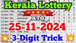 Kerala lottery guessing  25112024  Kerala lottery result [upl. by Iroj506]