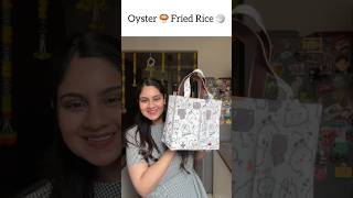 Oyster Mushroom fried rice in 10 minutes Get the lunch bag from theClassyKitchenshop [upl. by Hestia]