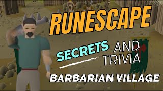 Old School Runescapes Homage to the Legend of Zelda  Barbarian Village Secrets [upl. by Judenberg182]