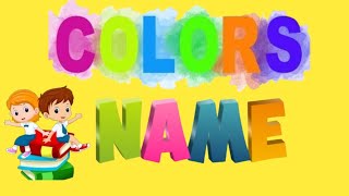 Learn The Colors Cartoon Animation Colors Songs for Children Nursery Rhymes [upl. by Sarette]