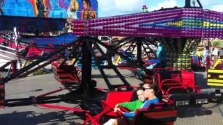 sizzler ride igle pigle amp upsey daisey have a great day out at the fun fair with Games Boulevard [upl. by Leo8]