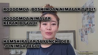 OZBEKISTONDAGI RODDOM HAQIDA ACHCHIQ HAQIQATLAR  BOSHIMDAN NIMALAR OTDI  UZB VLOG [upl. by Haneen490]