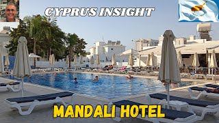 Mandali Hotel Protaras Cyprus  2024 Tour Around [upl. by Kcira]