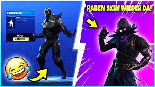 DER LUSTIGSTE SHOP ALLERZEITEN 😂 RABEN GLEITER amp SKIN 🦇 NEUER SHOP  Fortnite Battle Royale [upl. by Aikenat]