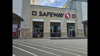 4K Safeway at Waikele Center in Waipahu Oahu Hawaii [upl. by Xerxes]