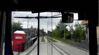 Cambridgeshire Guided Busway  Passengers eye view [upl. by Nielsen]