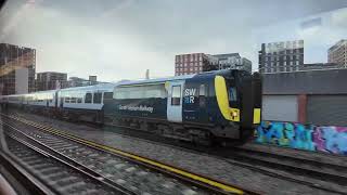 Clapham Junction to London Waterloo in a 158 [upl. by Aitnohs]