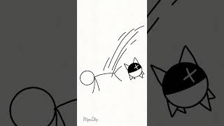 bye bye bye but battle cats 3 animationart battlecats flipaclip [upl. by Lleddaw]