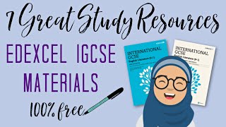 7 Study MaterialsResources for Edexcel iGCSE Prep  Must Know  For Pearson Edexcel Exams [upl. by Imrots312]