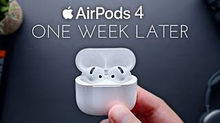 AirPods 4 w ANC One Week Later  Are They Worth it [upl. by Githens]