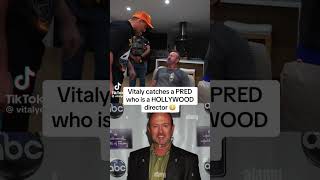 Vitaly Catches a HOLLYWOOD PEDO😳 trending funny vitaly Vitaly predator [upl. by Viviene]