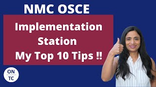 NMS OSCE Implementation Station My Top 10 Tips [upl. by Rabush146]