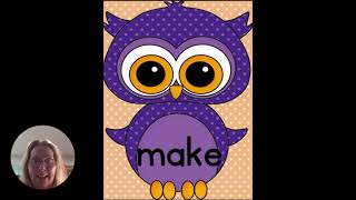 Master 10 Dolch PrePrimer Sight Words  Fall Purple Owl Flashcards Set 4  Fun Learning for Kids [upl. by Silevi678]