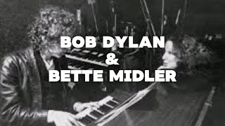 Bob Dylan amp Bette Midler  Buckets Of Rain 1975 [upl. by Ttemme]