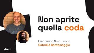 Non aprite quella coda  Francesco Sciuti  Gabriele Santomaggio [upl. by Lecia]