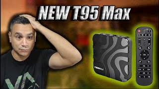 The New T95Max Android TV Media Box Set up and Specs [upl. by Lenneuq]