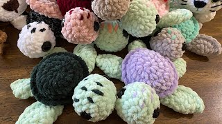 One More Dragon and A Whole Lot of Turtles Crochet Plushies Weekly Makes [upl. by Herman]