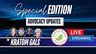 The Kratom Gals American Kratom Association Updates [upl. by Tyrus297]