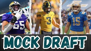 Post Free Agency Philadelphia Eagles 7Round Mock Draft 2024 [upl. by Bernadene526]