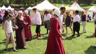 Colchester Medieval Fayre  Colchester Historical Dance  2016 [upl. by Nett564]